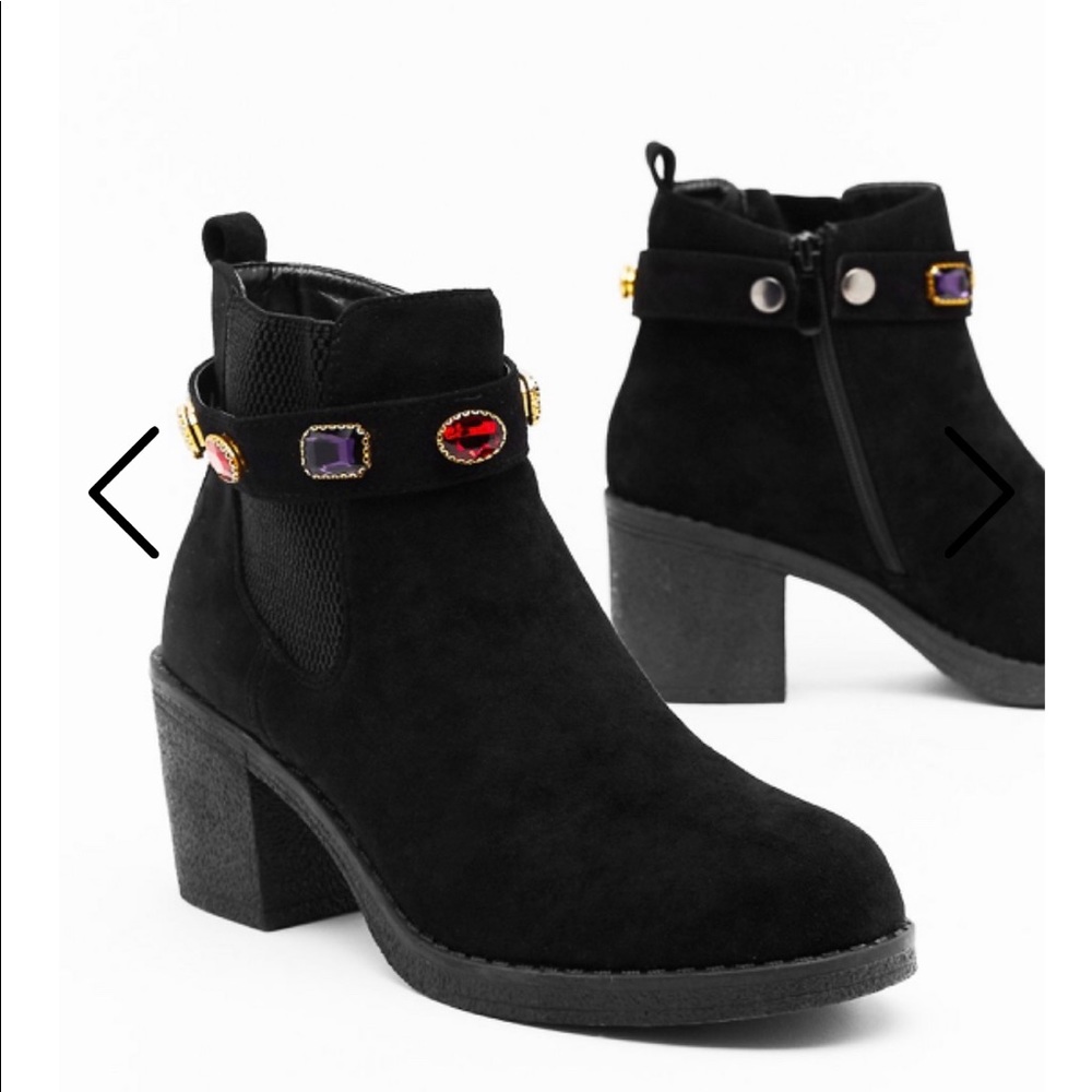 FINAL PRICE! Jeweled Booties | Nasty Gal - Picture 3 of 4
